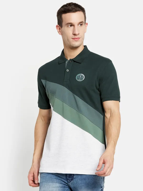 Men Mountain Green T-Shirt