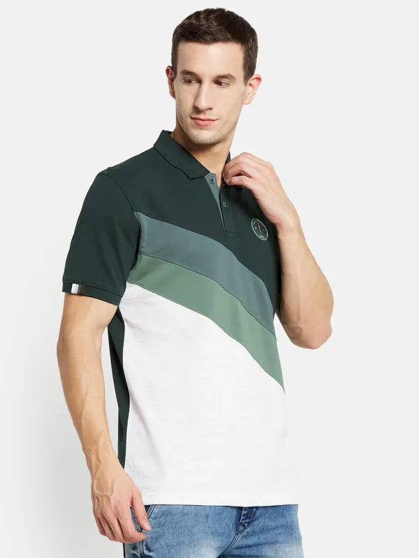 Men Mountain Green T-Shirt