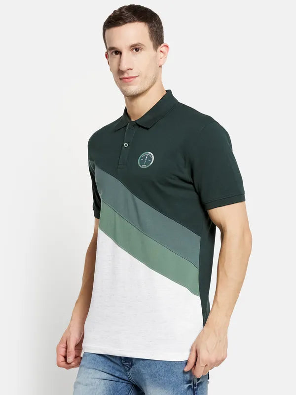 Men Mountain Green T-Shirt