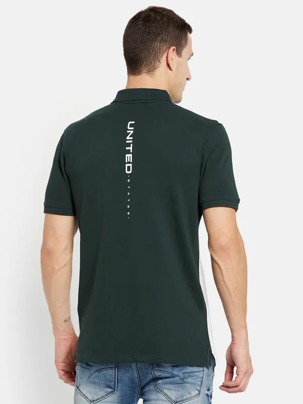 Men Mountain Green T-Shirt