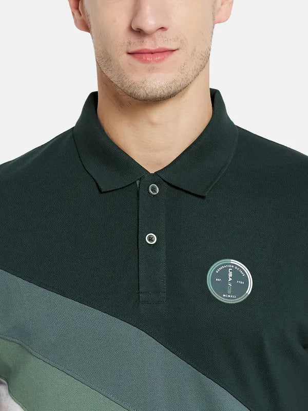 Men Mountain Green T-Shirt