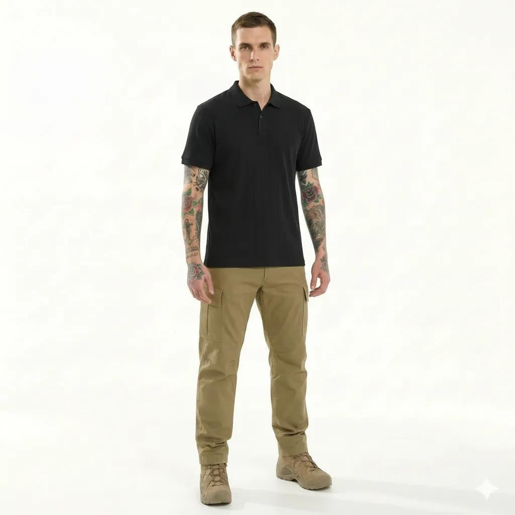 Octave Men Polo Collar T-shirt