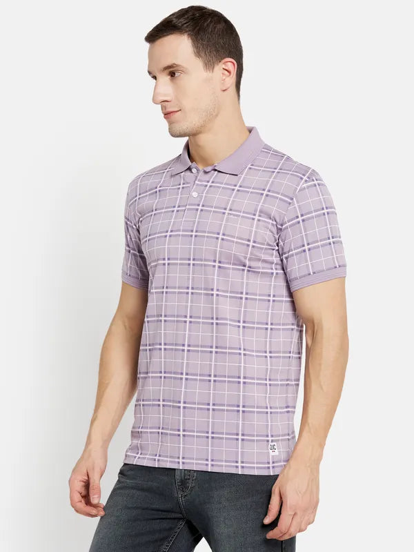 Men Lilac T-Shirt