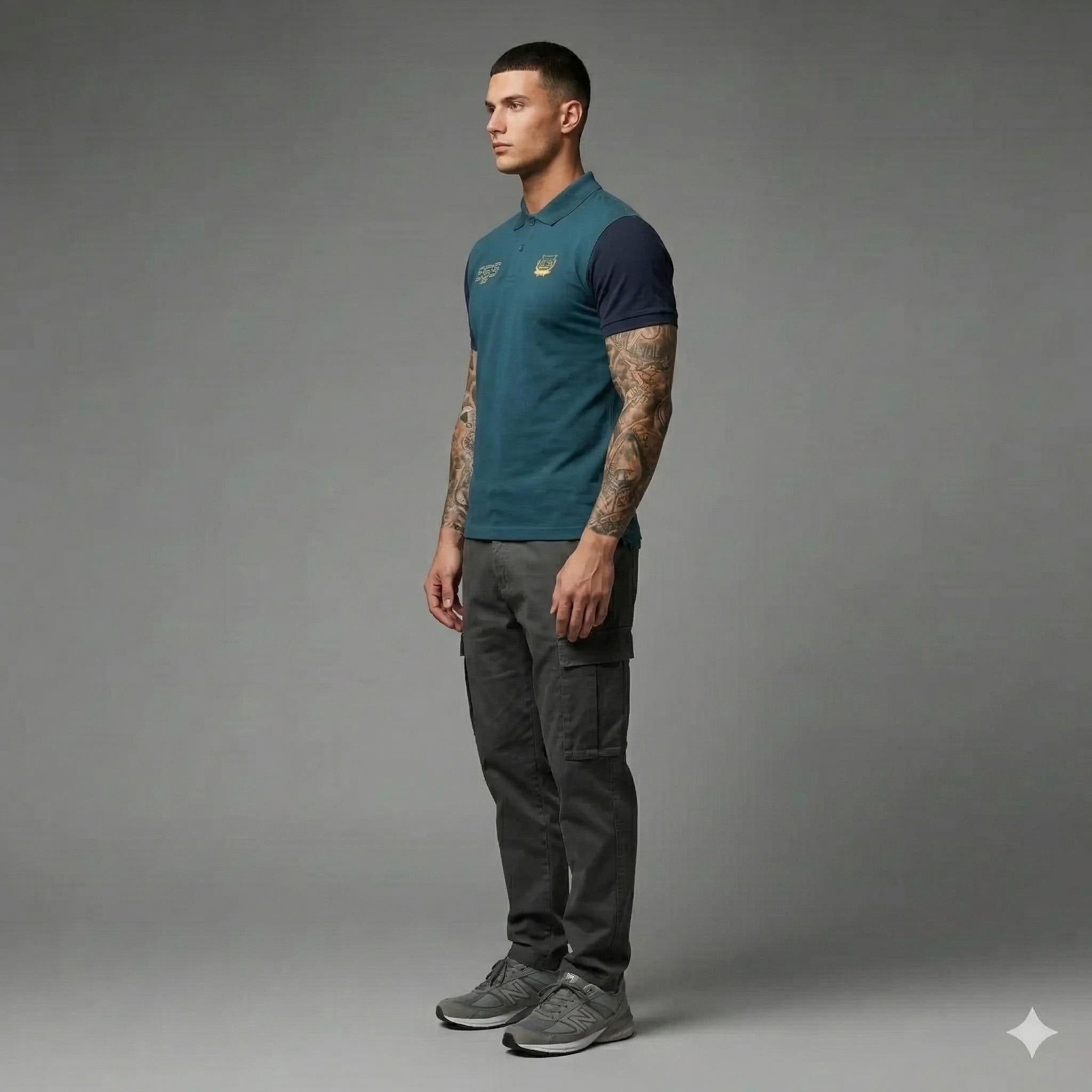 Men Sold Polo Collar T-shirt