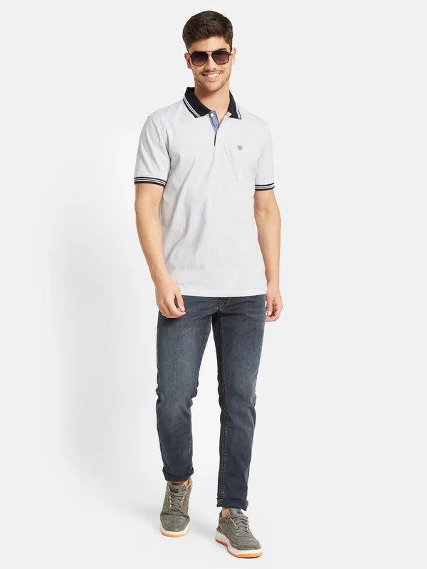 Miniature Checked Polo T-Shirt