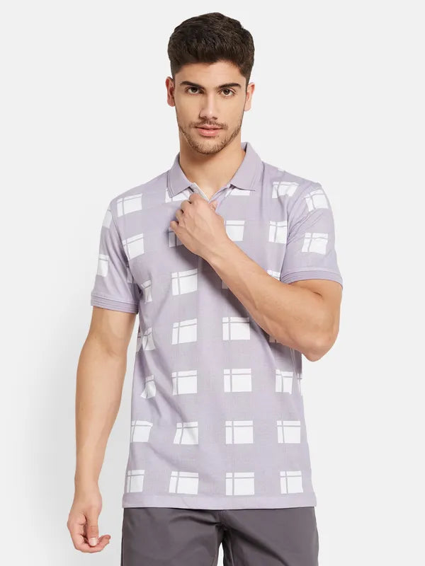 Printed Polo T-Shirt