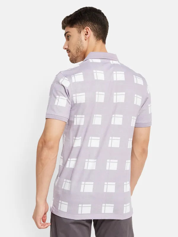 Printed Polo T-Shirt