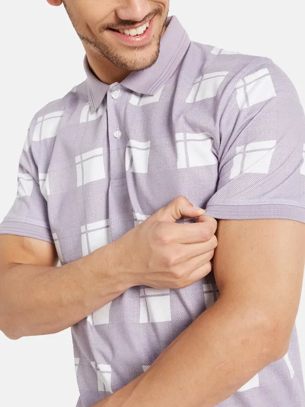 Printed Polo T-Shirt