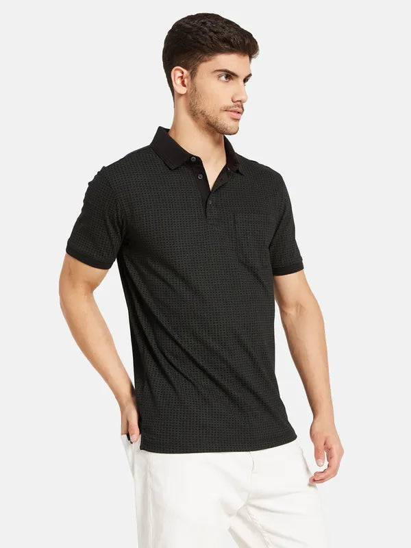 Printed Polo T-Shirt