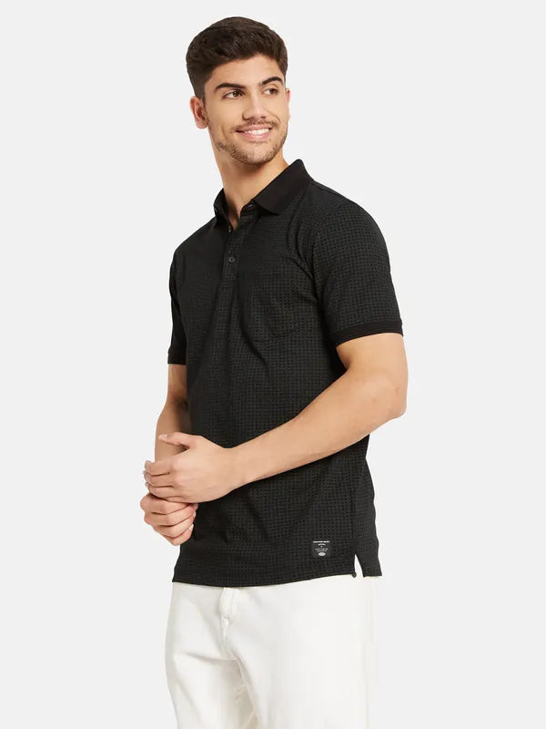 Printed Polo T-Shirt
