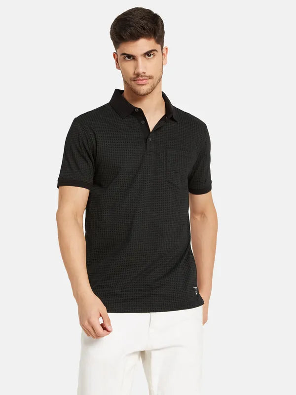 Printed Polo T-Shirt