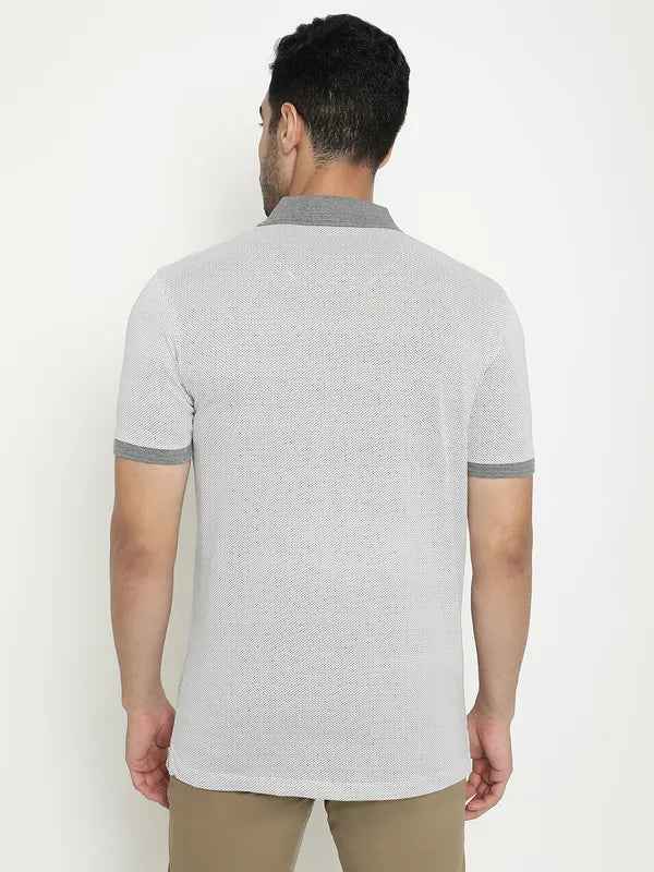 Octave Polo Collar Cotton T-Shirt