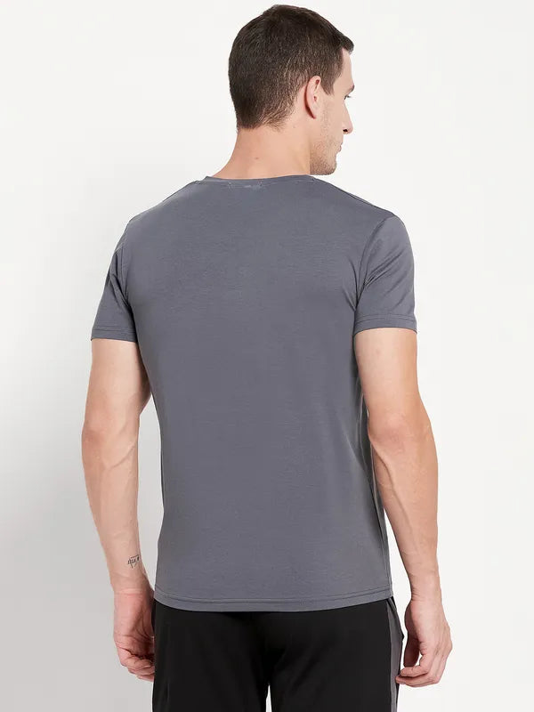 Men Grey T-Shirt