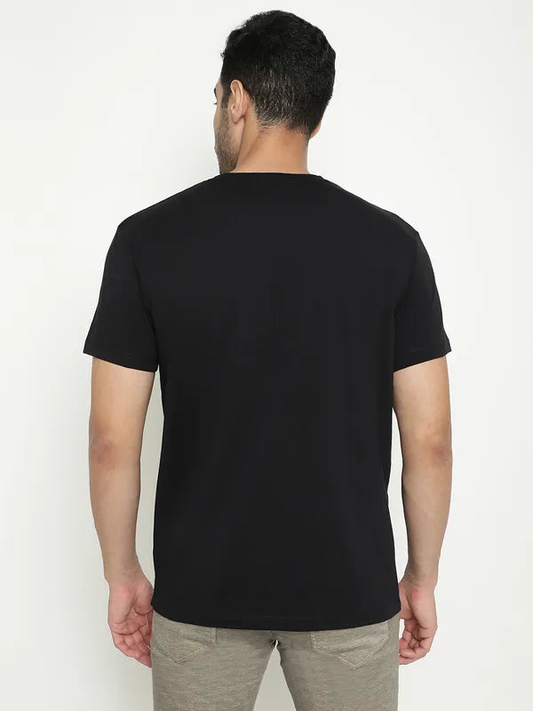 Octave V-Neck Short Sleeves Cotton T-Shirt