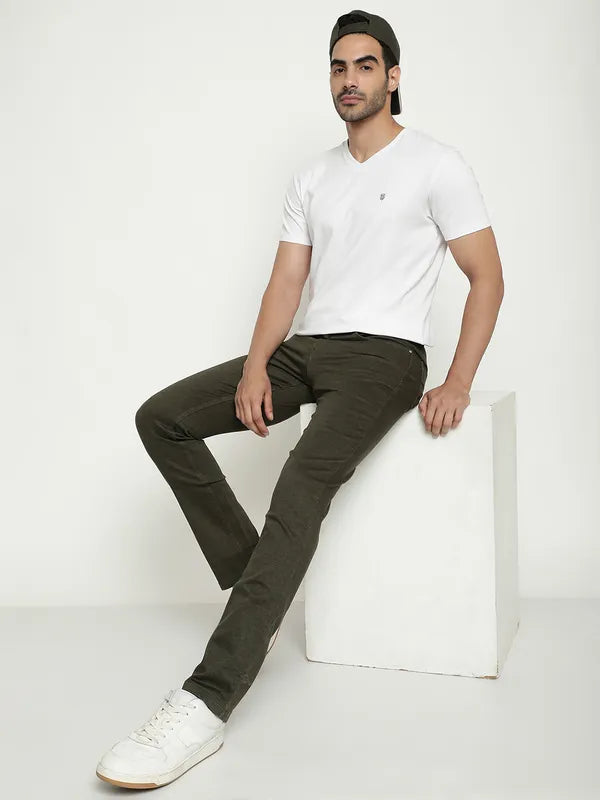 Octave V Neck Cotton T-Shirt