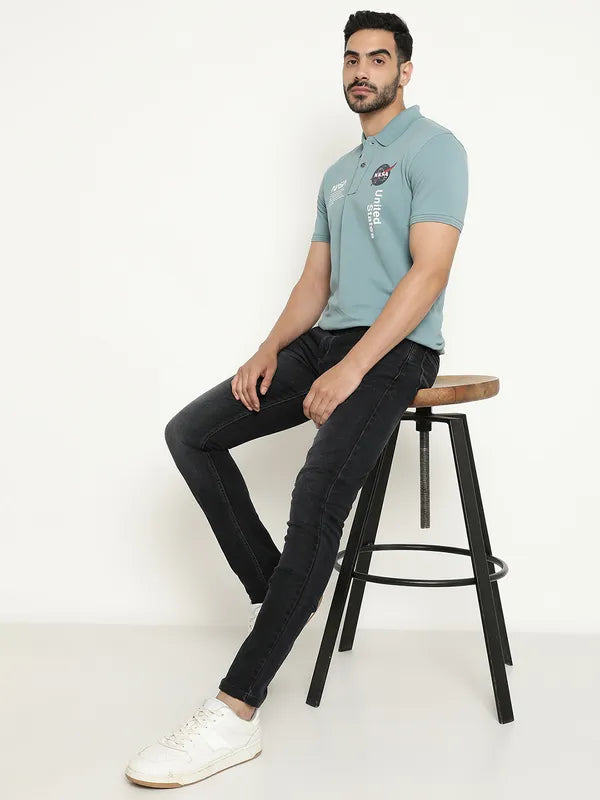Nasa Graphic Polo T-Shirt