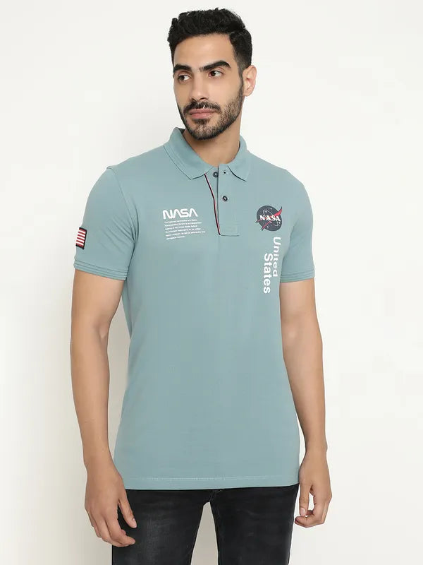 Nasa Graphic Polo T-Shirt