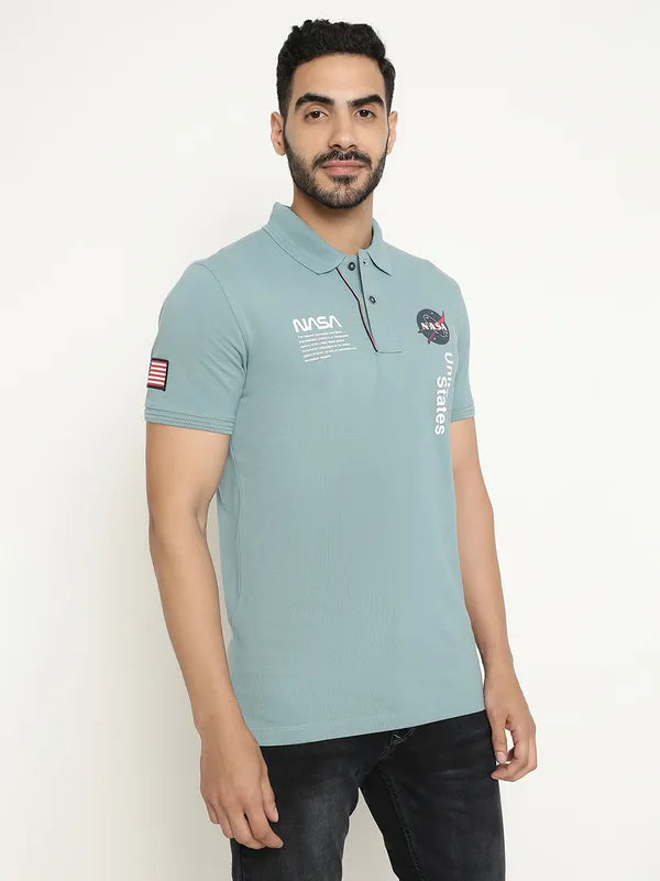 Nasa Graphic Polo T-Shirt