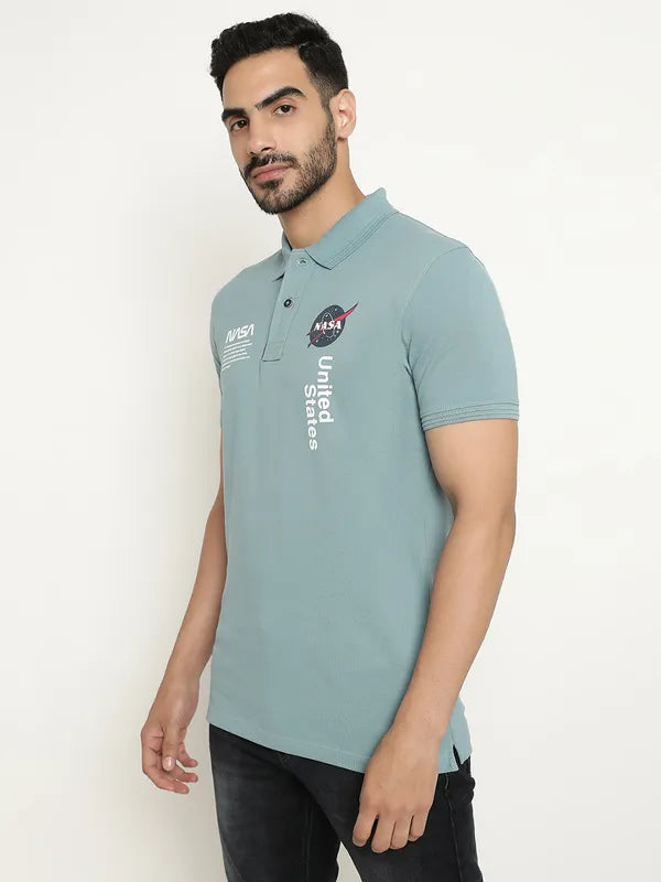 Nasa Graphic Polo T-Shirt