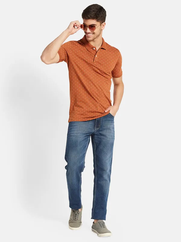 Printed Polo T-Shirt