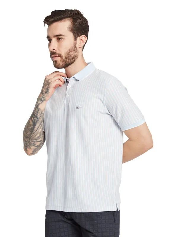 Octave Polo Collar Cotton T-Shirt