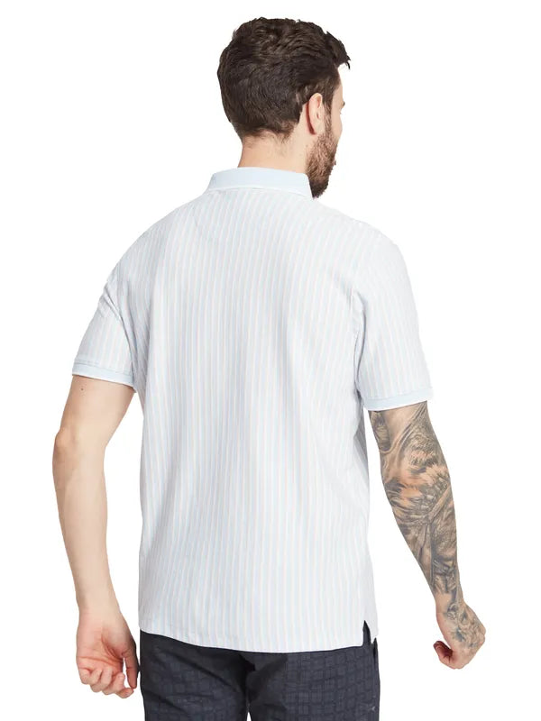 Octave Polo Collar Cotton T-Shirt