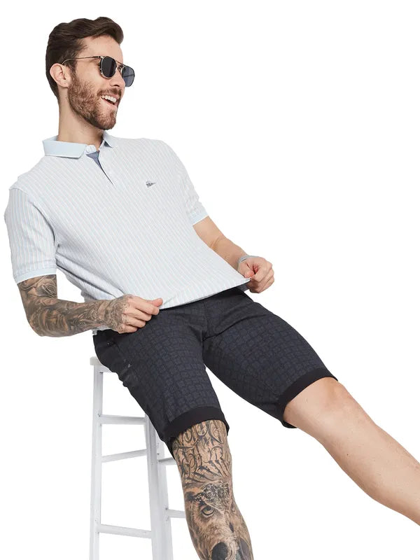 Octave Polo Collar Cotton T-Shirt