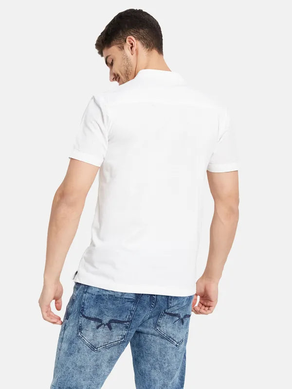 Mandarin Collar Short Kurta