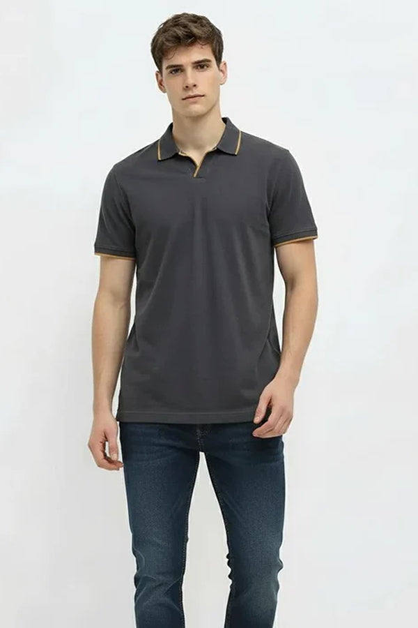 Men Sold Polo Collar T-shirt