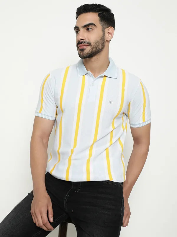 Striped Polo T-Shirt
