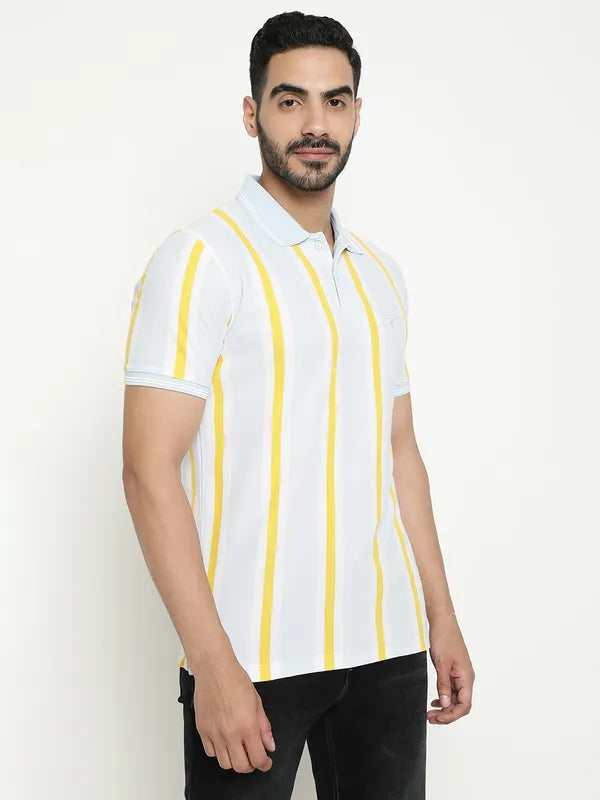 Striped Polo T-Shirt