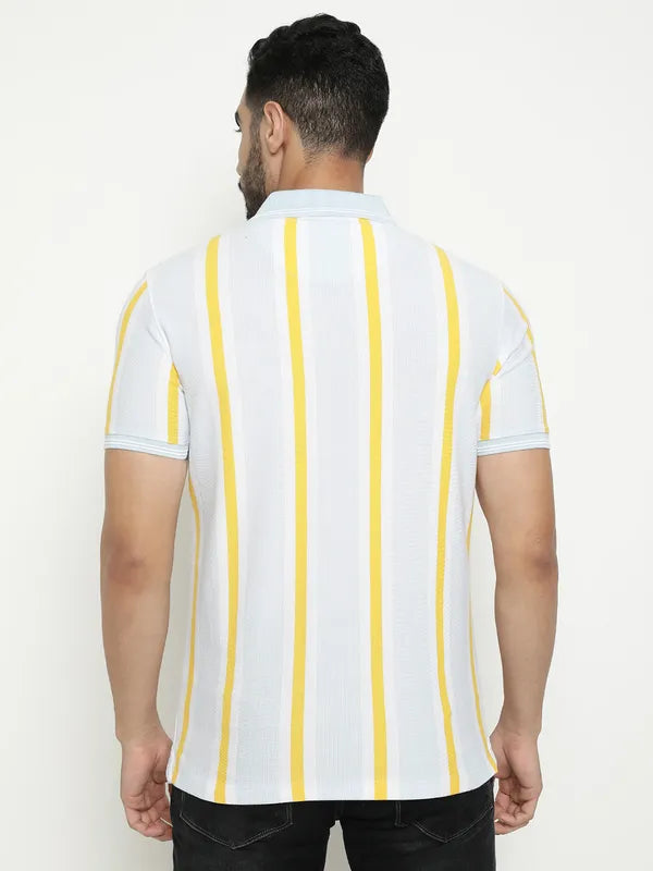 Striped Polo T-Shirt
