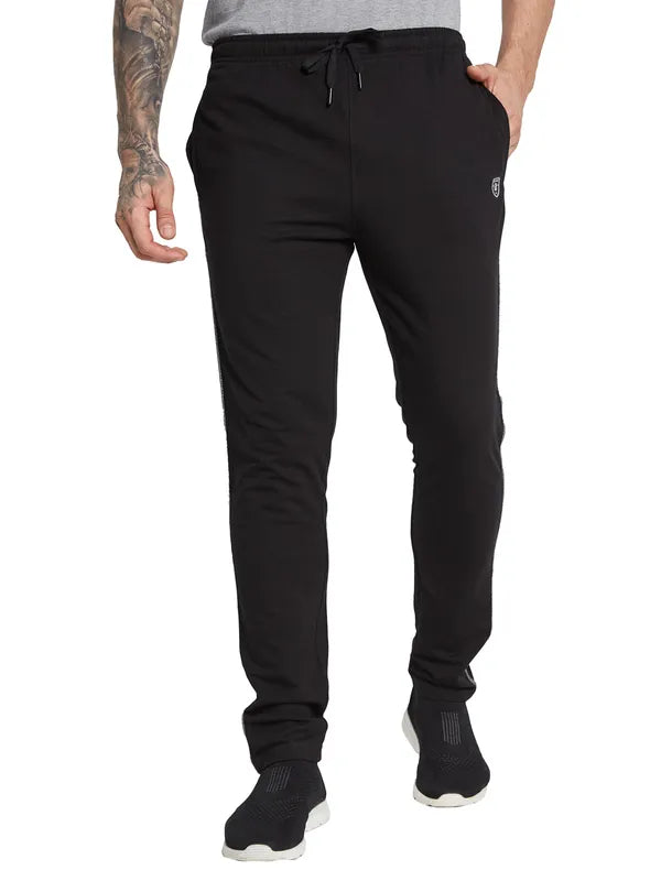 Octave Men Side Panel Details Cotton Regular Fit Track Pants