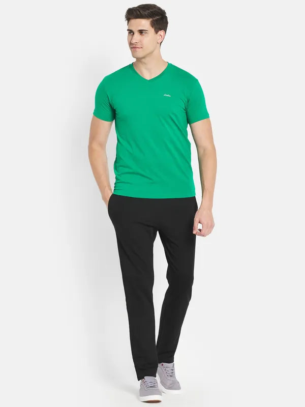 Men Black Trackpants