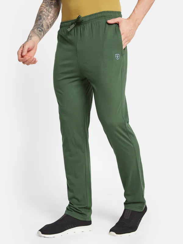 Octave Men Cotton Mid Rise Track Pant