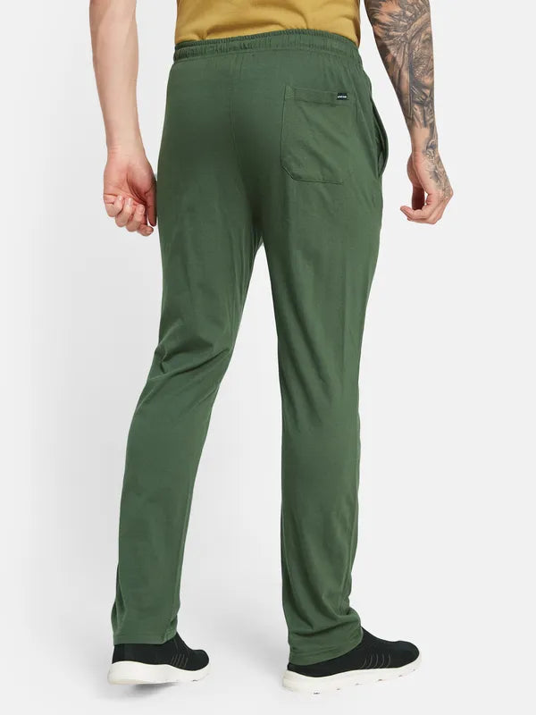 Octave Men Cotton Mid Rise Track Pant