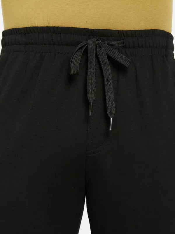 Octave Men Mid-Rise Training Or Gym Cotton Track Pant