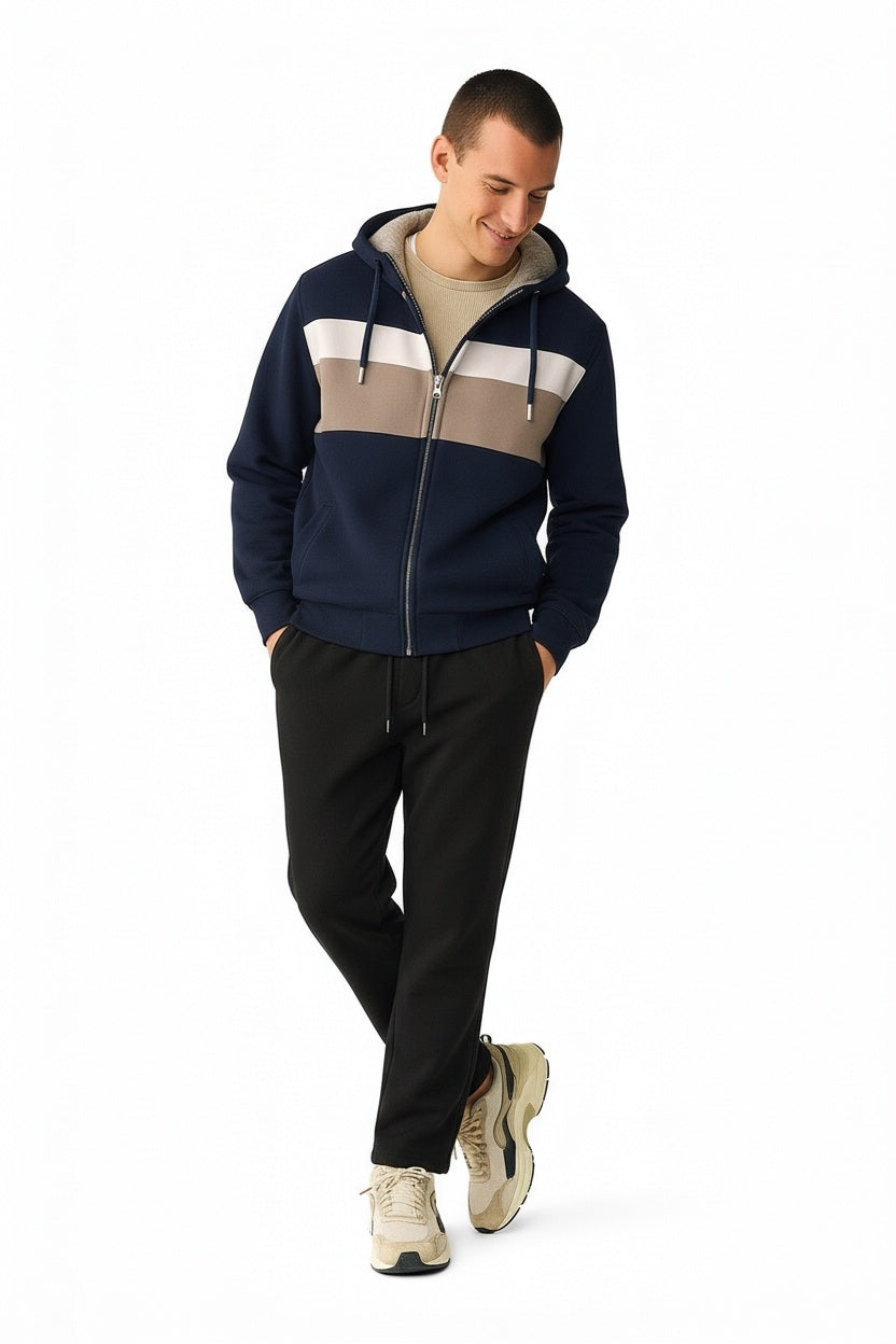 Men Cotton Mid Rise Track Pants