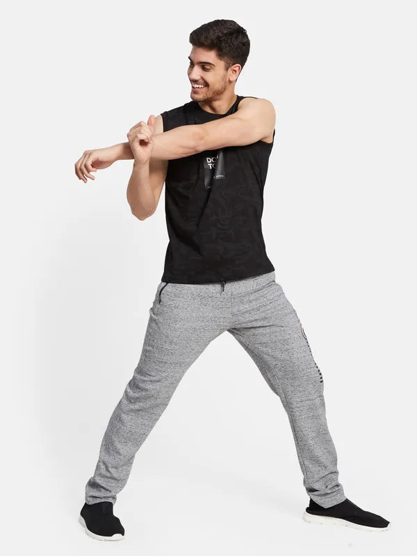 Camouflage Chest Print Sleeveless T-Shirt