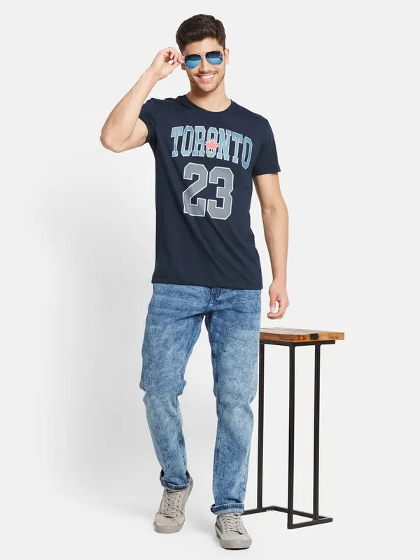 Typographic Chest Print T-Shirt