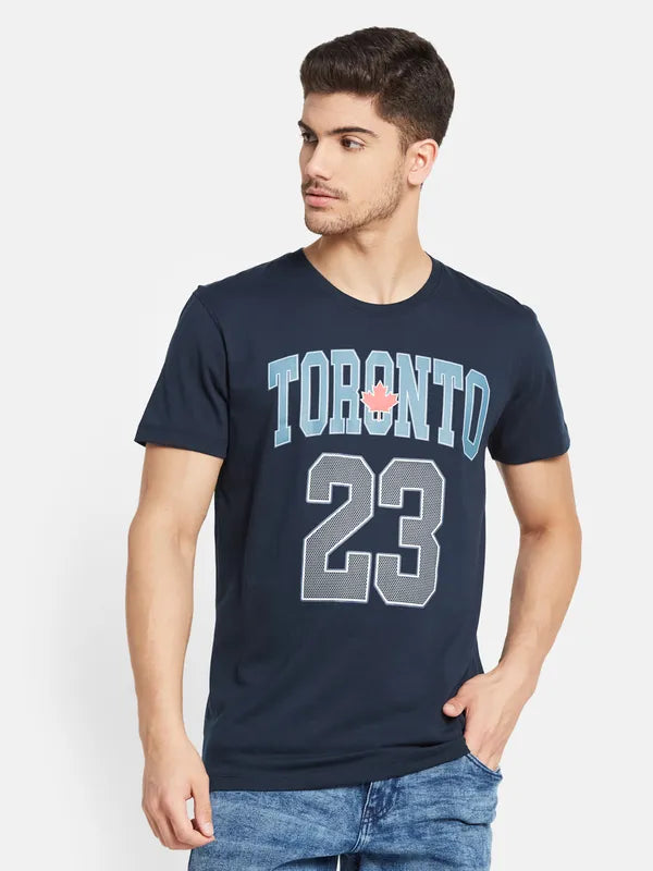 Typographic Chest Print T-Shirt