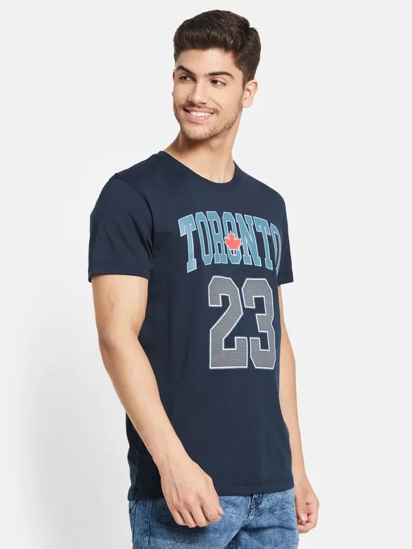 Typographic Chest Print T-Shirt