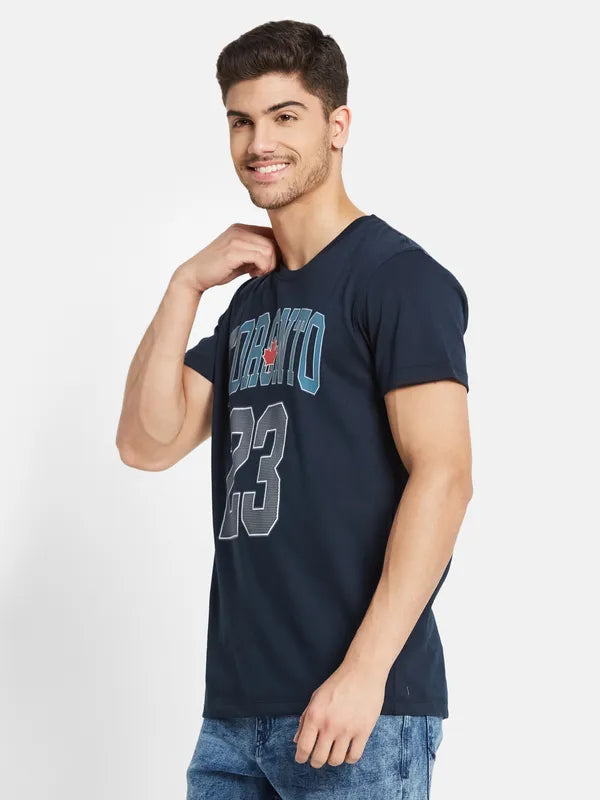 Typographic Chest Print T-Shirt