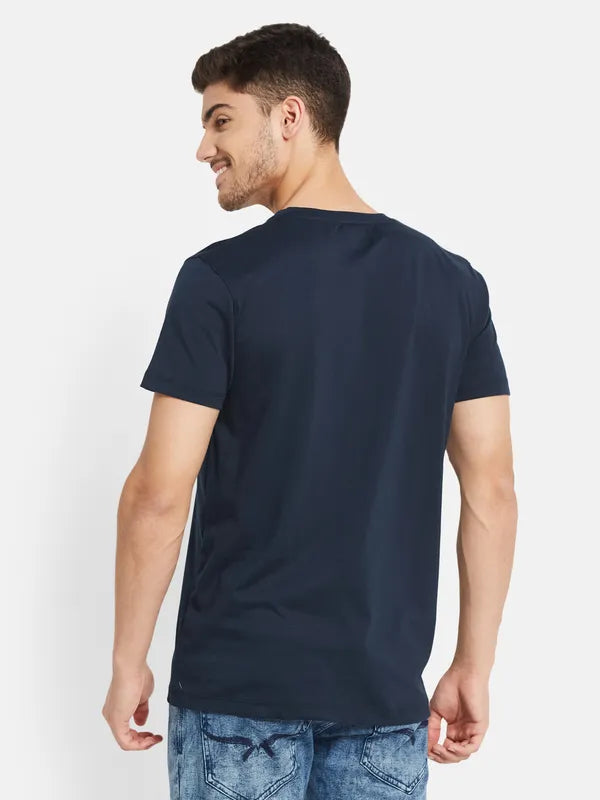 Typographic Chest Print T-Shirt