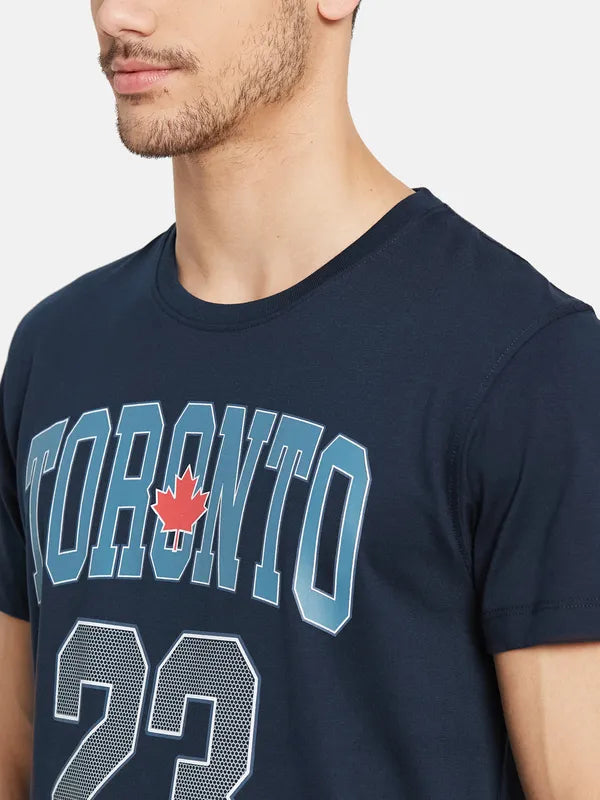 Typographic Chest Print T-Shirt