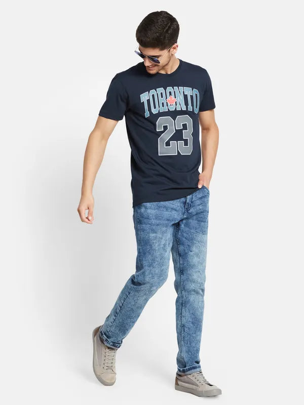 Typographic Chest Print T-Shirt