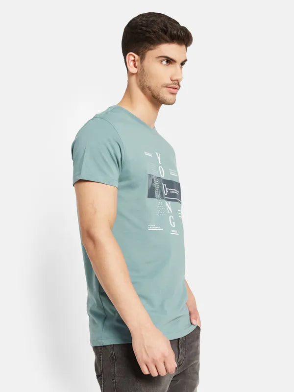 Typographic Chest Print T-Shirt