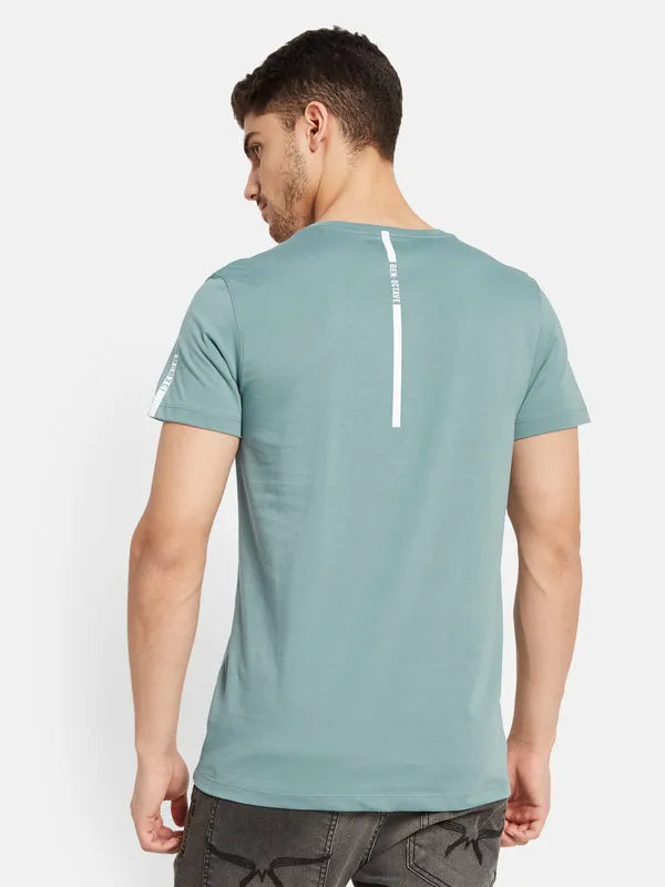 Typographic Chest Print T-Shirt