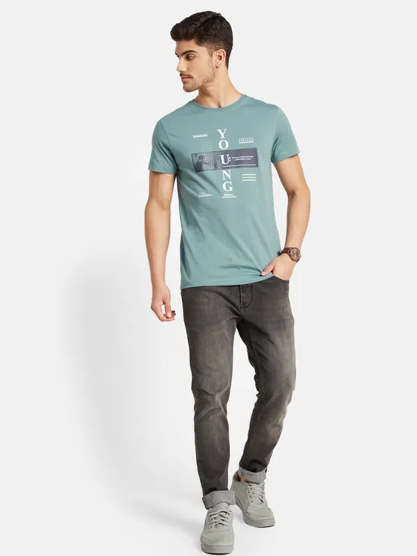 Typographic Chest Print T-Shirt