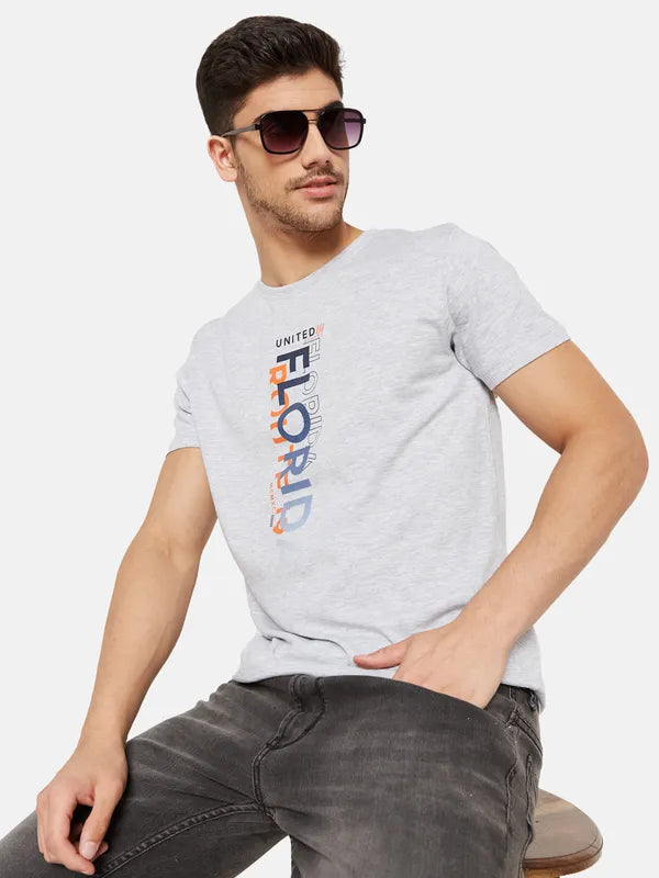 Typographic Chest Print T-Shirt